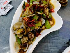 辣炒花甲-覃记海鲜美食餐厅