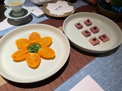 荔枝啫喱配云南树番茄-淮食·雅宴(北大博雅国际酒店)