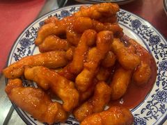 糖醋里脊-北大地皖峰饭馆