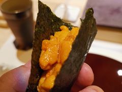 海胆手卷-荣一代目OMAKASE板前料理