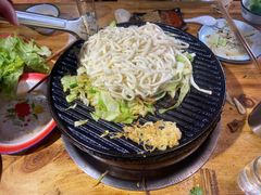 特色烤面条-石记老北京炙子烤肉(松园店)