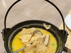 松茸柴锅炖豆腐-素心小筑(后沙裕镇店)