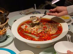 坛香剁椒蒸水库鱼头（半只）-湘上湘(米其林餐厅-正大中心总店)