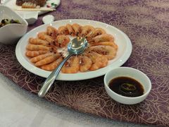 白灼野生麻虾-欢乐海岸美食联盟