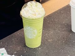 香草星冰乐抹茶星冰乐-星巴克(北京首都国际机场7店)