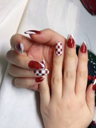 -孔雀手美甲美睫护理