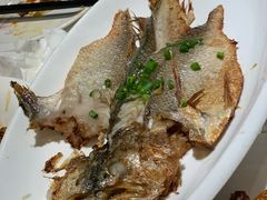 蒜香黄花鱼-金春禧·鲁菜海鲜(延吉路万达店)