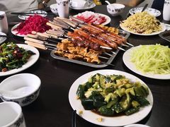 拍黄瓜-玫瑰红烤羊排(北新桥三条店)