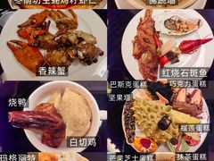 -广州万富希尔顿酒店·感趣自助餐厅·金秋蟹宴生蚝海鲜刺身烧烤