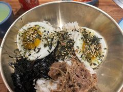 -明洞阿姨·韩式酱蟹烤肉·创意料理(三元桥店)