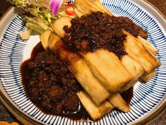 台北卤肉酱拌茄子-上楼私房菜(院士路店)