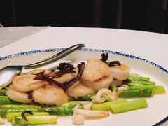 鲜菌黄煎炒日式大元贝-三利音·浦之舟(滨江大道店)