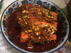 红油口水蟹柳-付掌柜在成都·热炒砂锅集(金禾店)