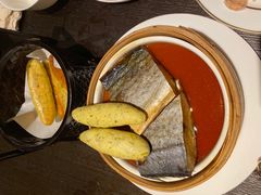 鸡油蒸风干鲈鱼-甄御•海鲜新青岛菜(麦岛店)