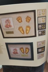 点击看大图 -慧婴轩婴儿理胎发胎毛笔胎毛画手足印(通州店)