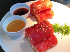 红米脆皮鲜虾肠-蝴蝶里·粤菜·点心(龙湖天街&滨江店)