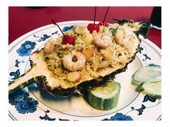 菠萝炒饭-美香海鲜饭店