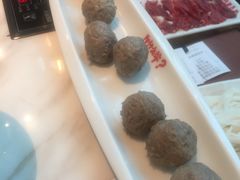 手锤牛筋丸-为什么牛潮汕牛肉火锅(中信广场店)