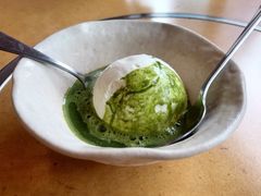 抹茶味冰激凌-蟹道乐(道顿堀本店)