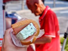 彩色吐司夹薄荷巧克力-詹爷爷乌节路街头冰淇淋