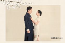 怀旧复古-巴黎婚纱摄影工作室