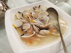 浓汤萝卜鱼滑寖蚬蚌-渔旺喜宴(银座店)