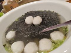 紫菜鱼丸汤-海港餐厅·平价海鲜·茶点(小公园店)