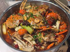 油焖蓝龙拼蟹-靓靓蒸虾·头牌蒸虾(雪松路总店)