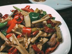竹笋炒腊肉-吃货私房菜(丽江束河古镇店)