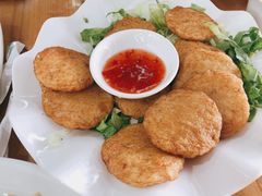 手打墨鱼饼-明记海鲜大排档(巽寮湾店)