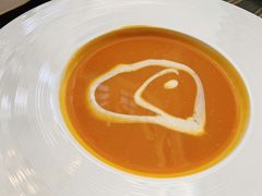 奶油栗子南瓜汤-小莫餐厅And More Restaurant西餐(北京展览馆店)
