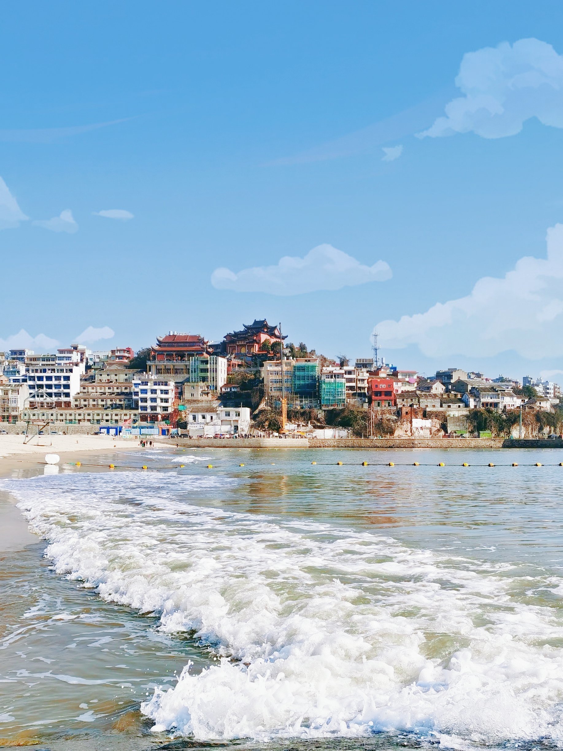 玉环坎门后沙的建筑好神奇