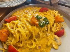 咸蛋黄南瓜意面-The Good Place好地方·Brunch·coffee(国贸店)