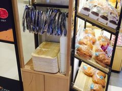 面包甜点陈列柜-山崎面包(苏州中心店)
