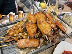 -宝记烧烤·碳锅羊肉·羊蝎子火锅·夜食社(文体路创始店)