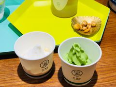 茉莉花冰淇淋-茶是一枝花泡茶店