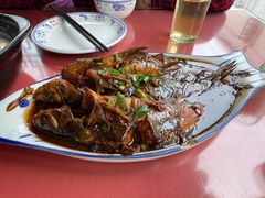 红烧昂刺鱼-长廊饭店(锦溪古镇店)