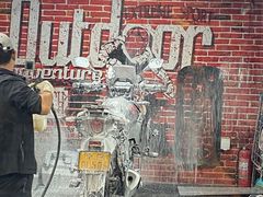 -摩道团机车工坊 摩托车维修 精洗店