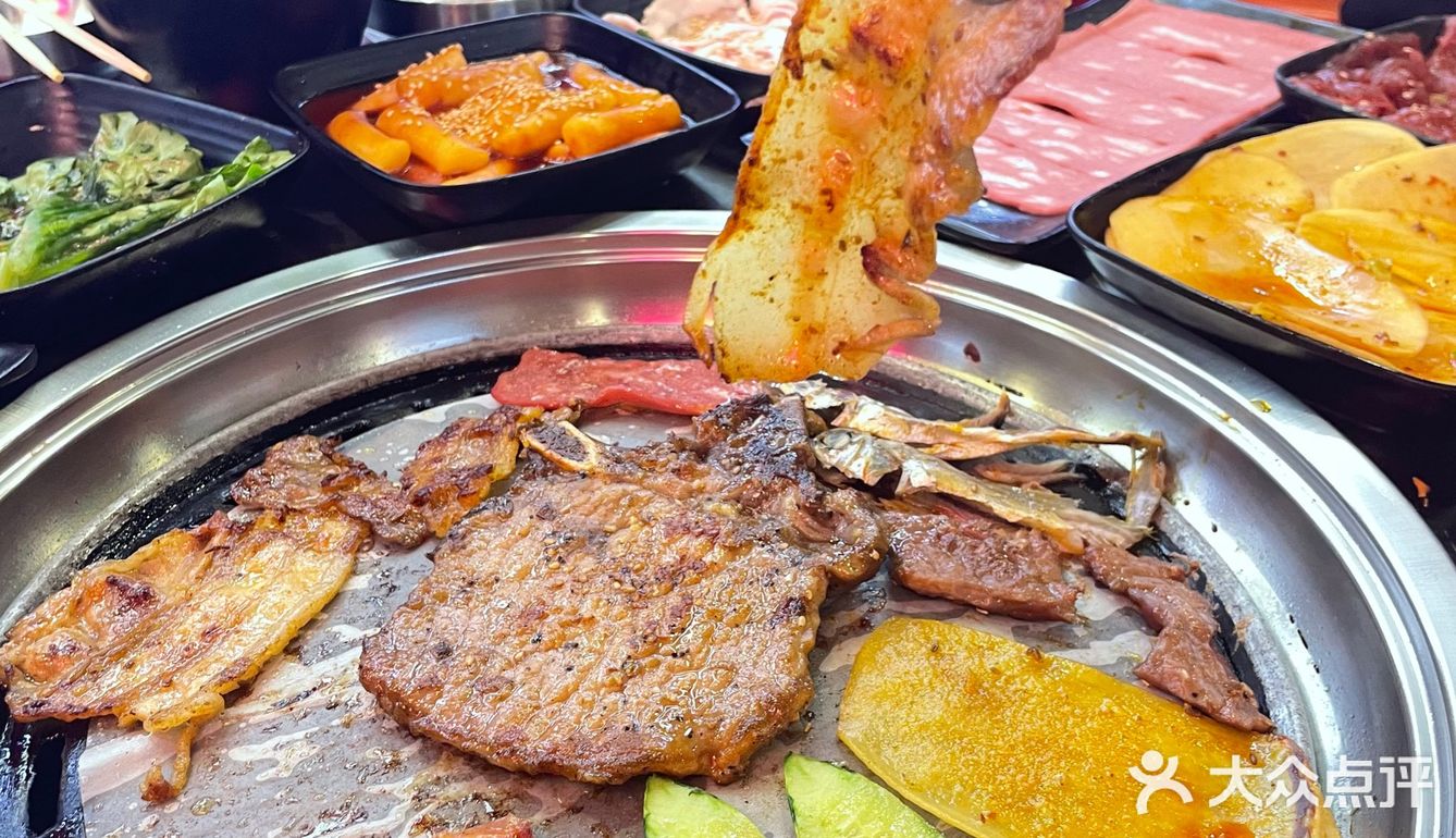 万达金街上超好吃的韩式烤肉[爱心]‼️太好吃了