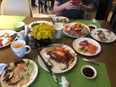 -希尔顿欢朋酒店自助餐