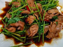 香菜拌猪腰-聪辉同安老美食饭店(大元路店)