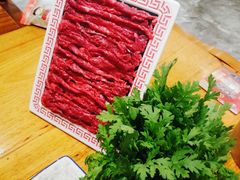 功夫手切鲜牛肉-乐宴·老北京铜火锅(桂庙店)