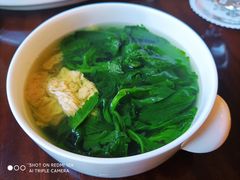 菊叶蛋汤-南京国际会议大酒店