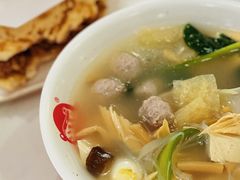 生汆丸子汤-子午路张记肉夹馍(小寨西路店)