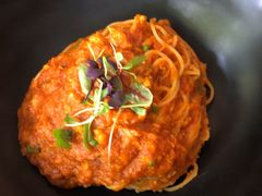 辣椒螃蟹意面-植物园哈利亚餐厅