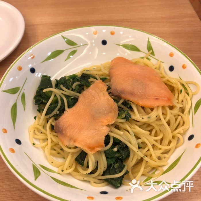 萨莉亚意式餐厅三文鱼奶油焗意面图片-北京西式简餐-大众点评网