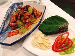 紫苏牛肉-渔娘渔家丹东海鲜(东直门店)