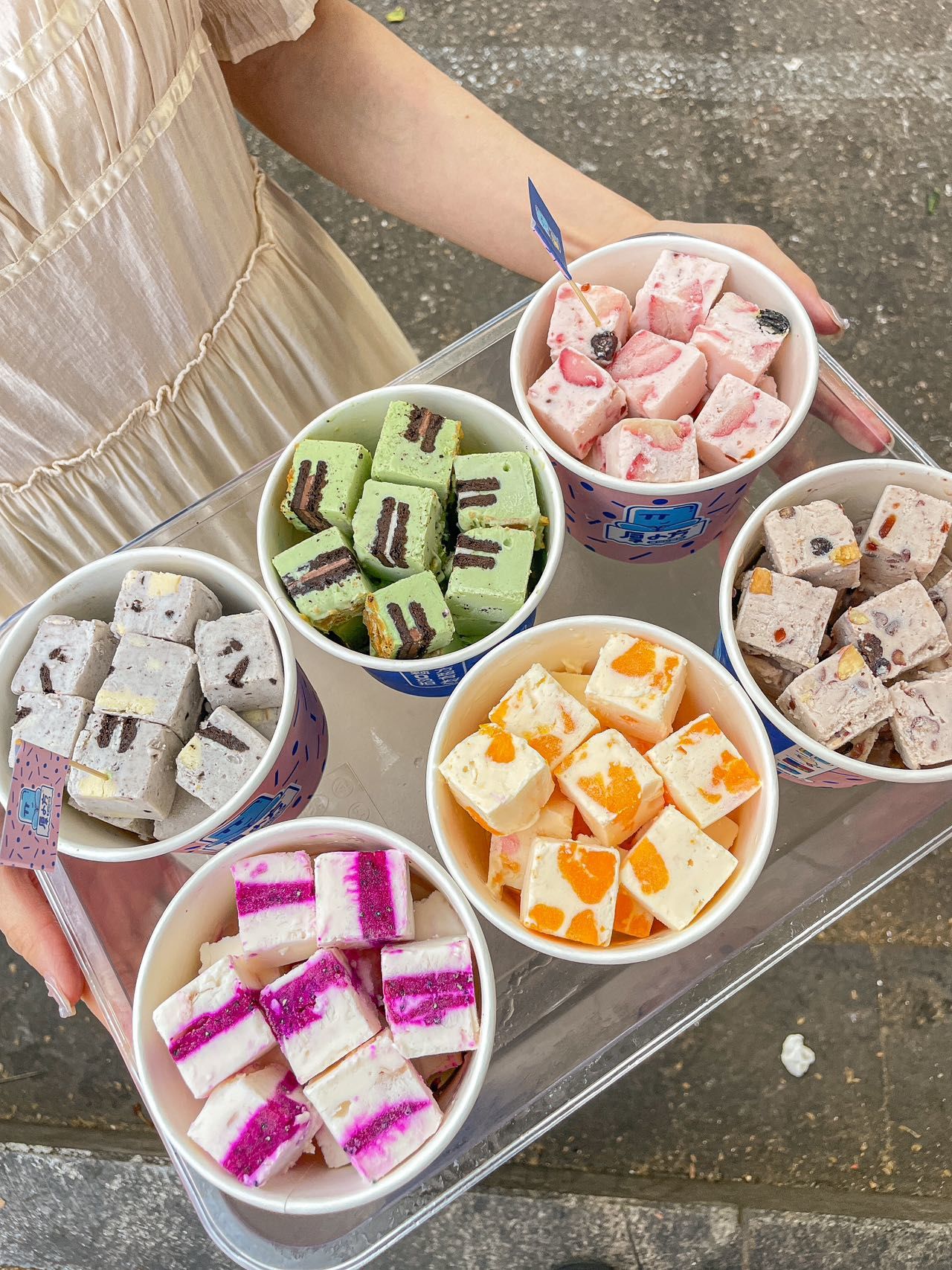 富国街真正的老店!夏日必备厚切炒酸奶