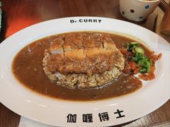 现炸猪排咖喱饭-伽喱博士 Dr.CURRY咖喱饭(太阳宫咖喱店)