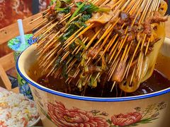 -拈签一笑黄牛肉辣卤串串